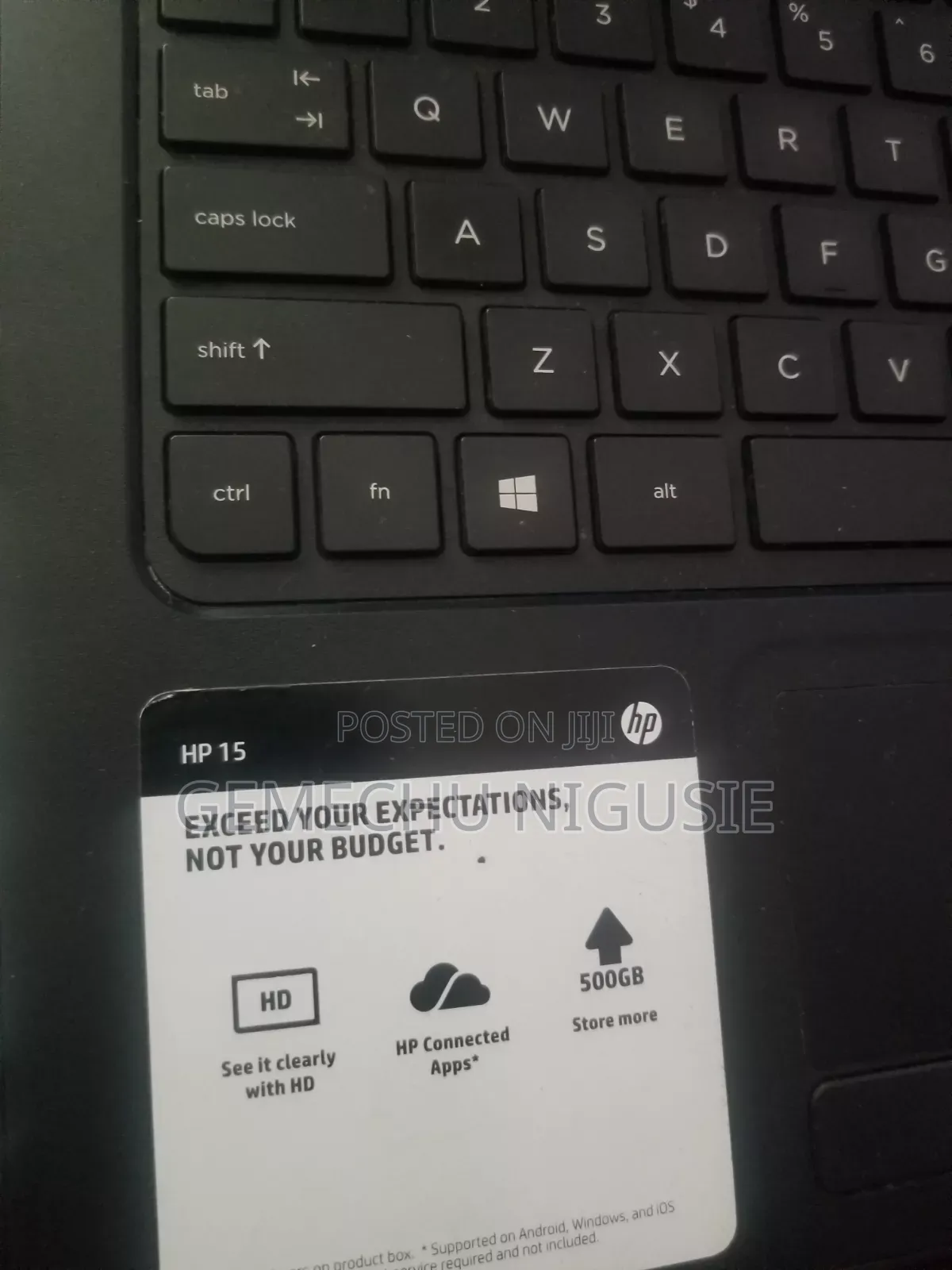 Laptop HP 15-dw0037wm 4GB AMD Ryzen 5 HDD 500GB