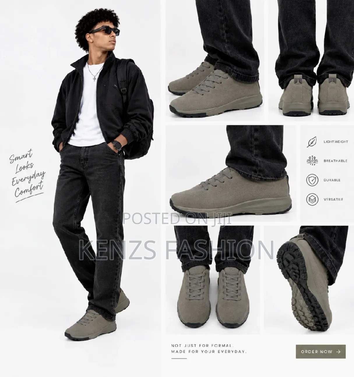 --New Arrival-- ECCO Casual Leather-Style Shoes