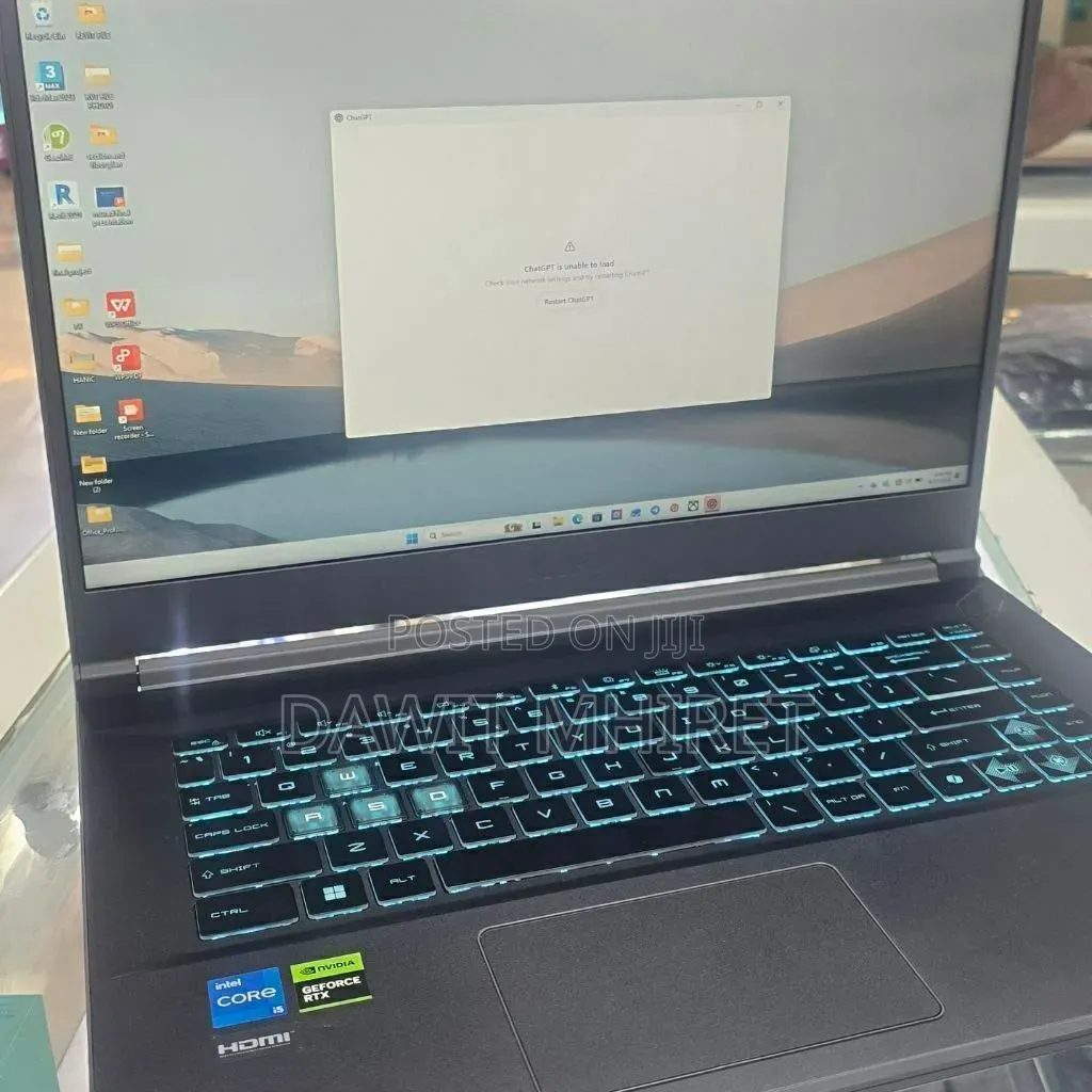 New Laptop MSI MSI Sword 15 16GB Intel Core i5 SSD 1T