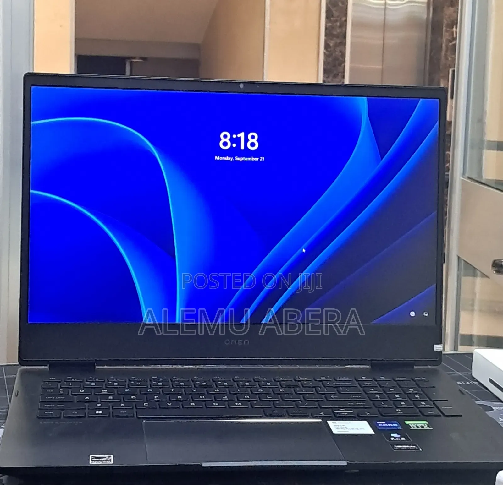 New Laptop HP Omen 16 16GB Intel Core i7 SSD 512GB