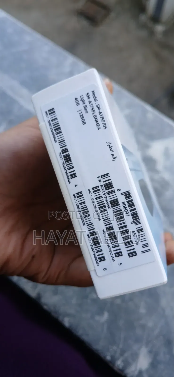 New Samsung Galaxy A17 128 GB Blue