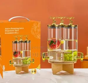 6.8litre Top Quality Glass Dispenser Jar With Stand