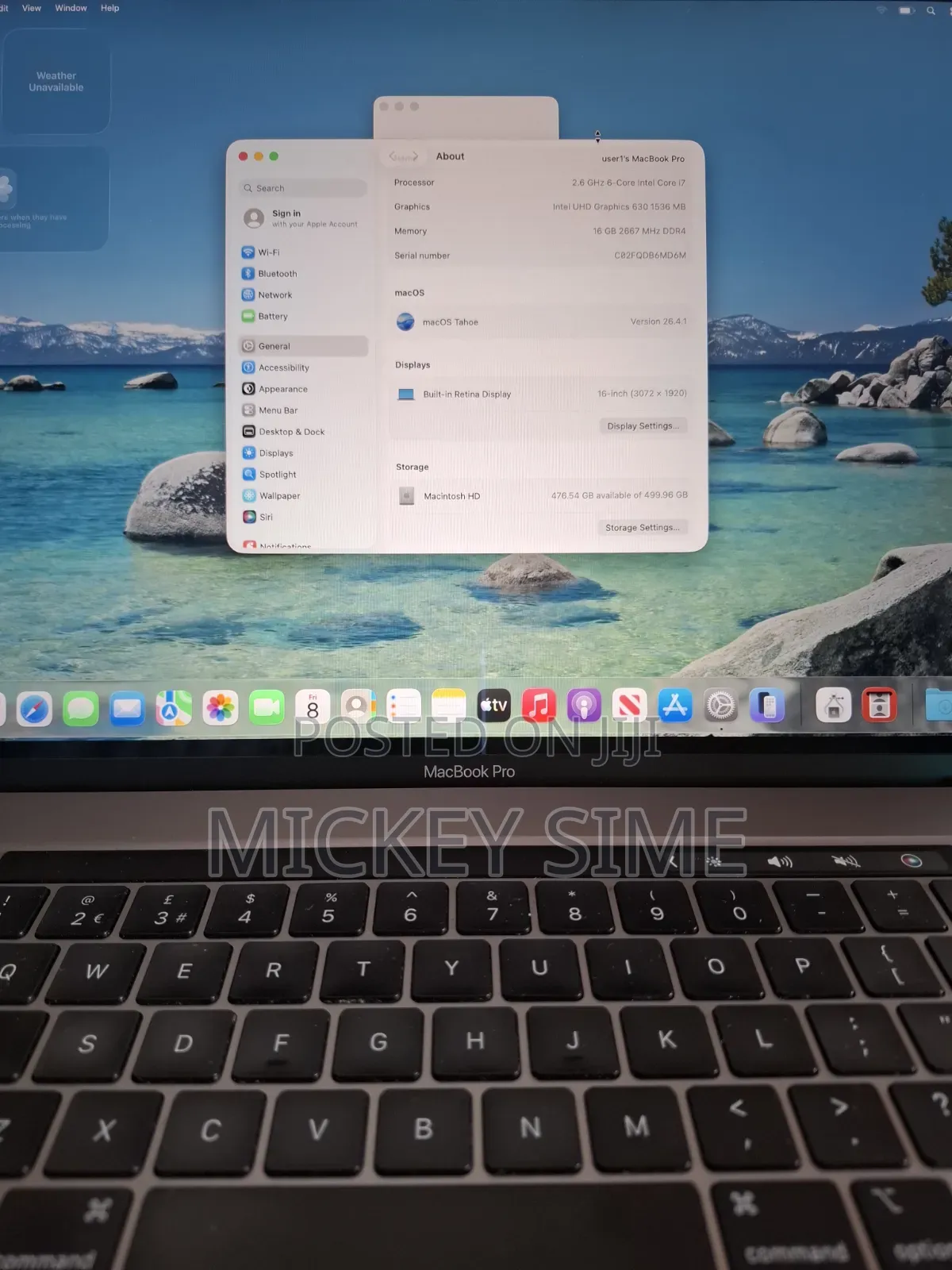 Laptop Apple MacBook Air 2020 M1 8GB Apple M1 SSD 256GB