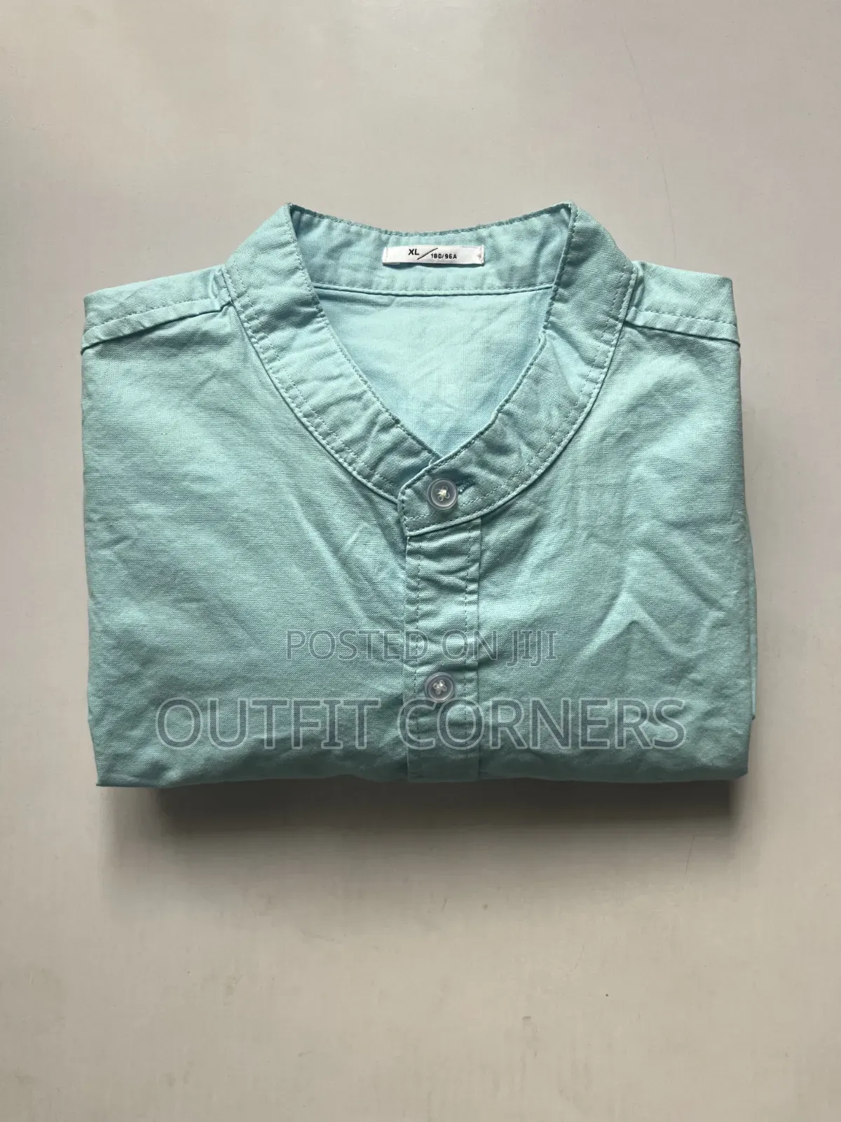 Turquoise Color Men's Shirt XL