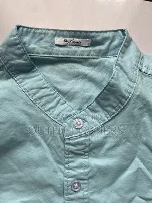Turquoise Color Men's Shirt XL