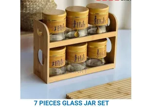 7pcs Top Quality Kitchen Storage Jar Set