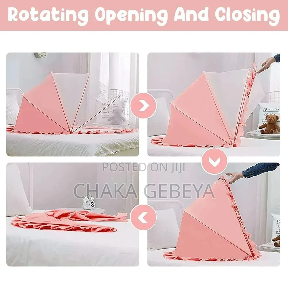 Foldable Mosquito Net for Kids – 100x60cm, Portable