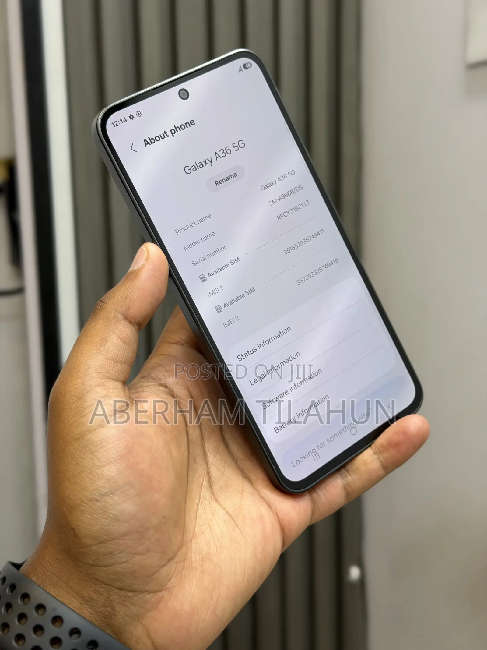 Samsung Galaxy A36 256 GB Black