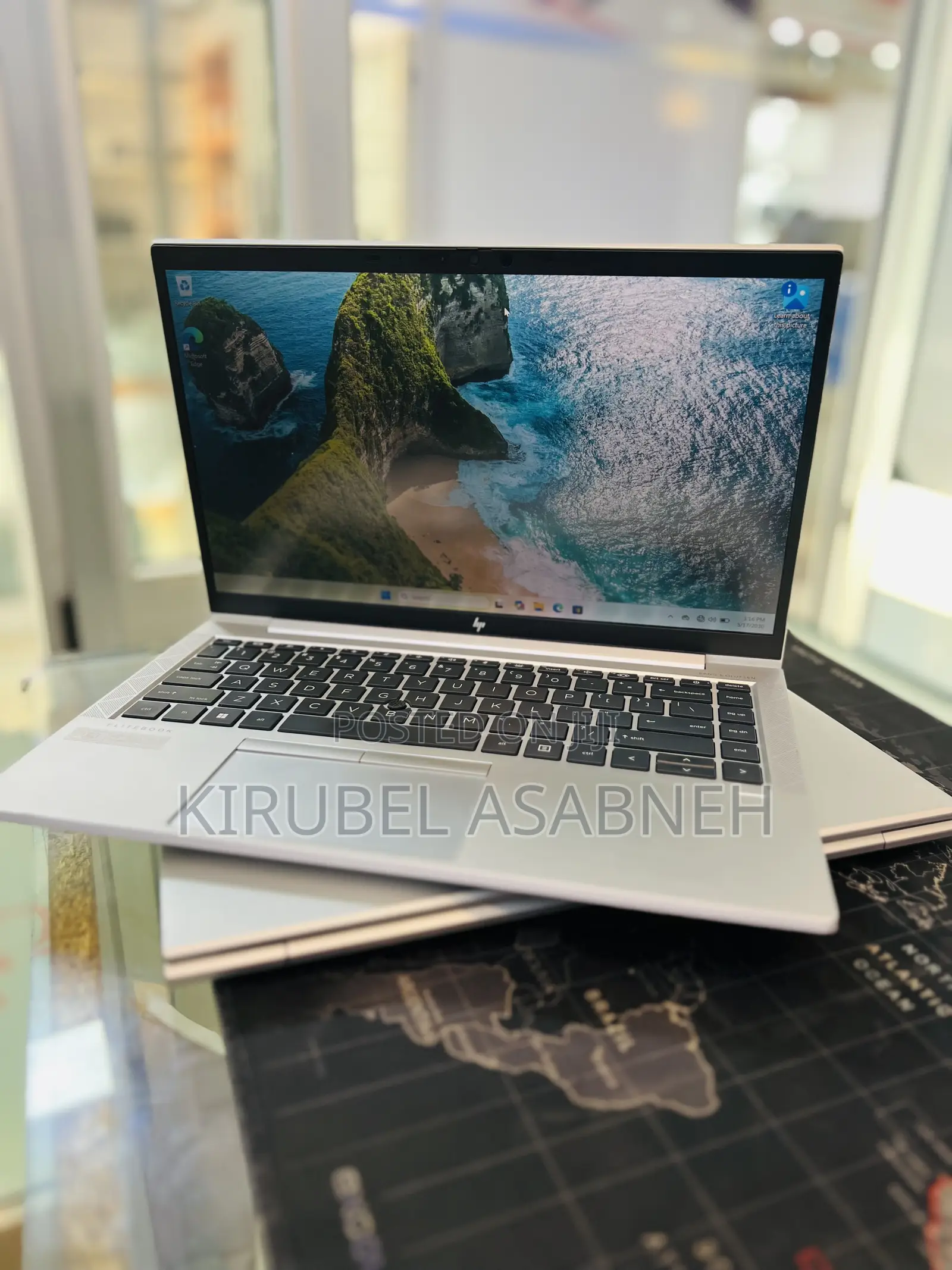 New Laptop HP EliteBook 845 G8 16GB AMD Ryzen 7 SSD 512GB