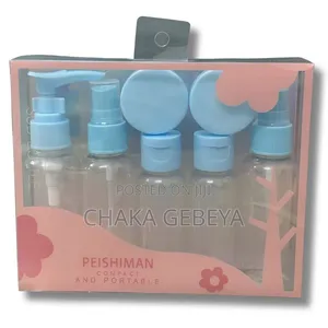 6‐in‐1 Travel Bottles – For Shampoo Lotion – Addis