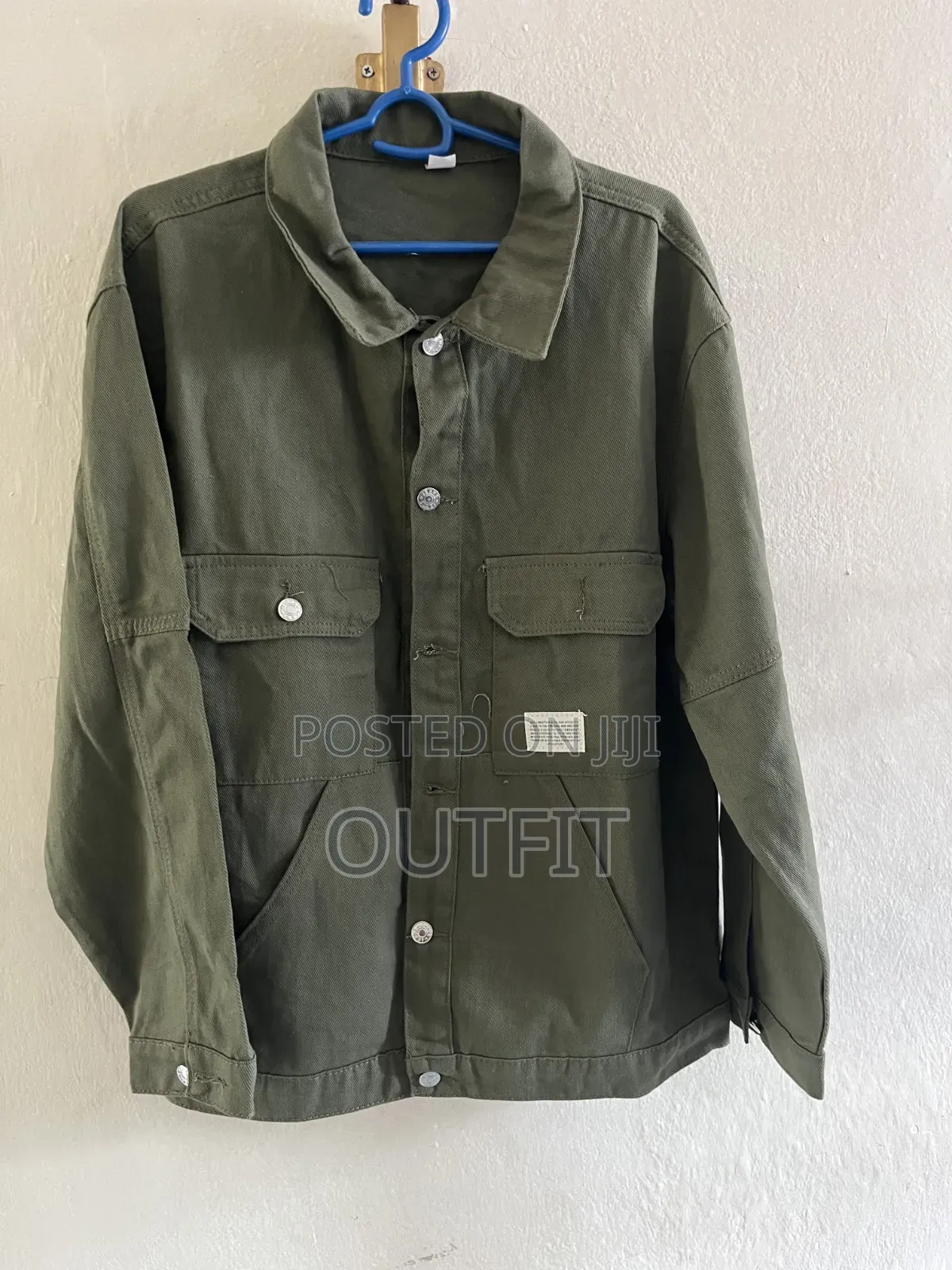 Green Casual Mens Shirt