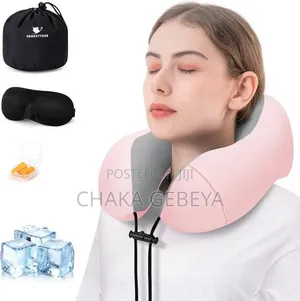 U Shape Memory Foam Pillow – Neck Support – Free Delivery