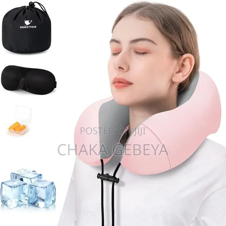 U Shape Memory Foam Pillow – Neck Support – Free Delivery