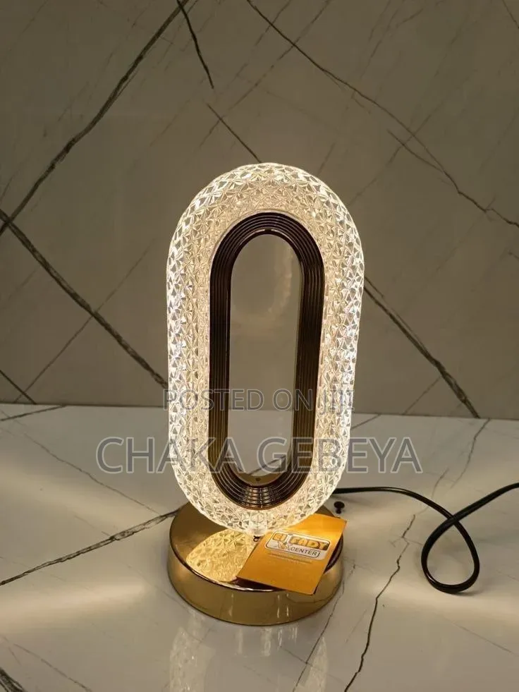 LED Crystal Table Lamp – Color Changing – Free Delivery