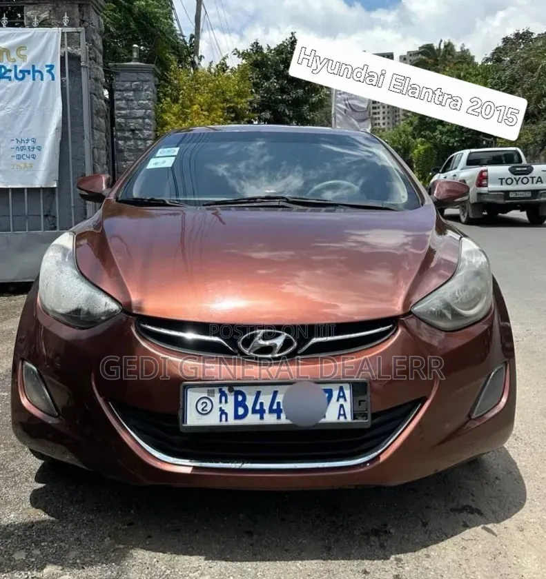 Hyundai Elantra 2015 Burgundy