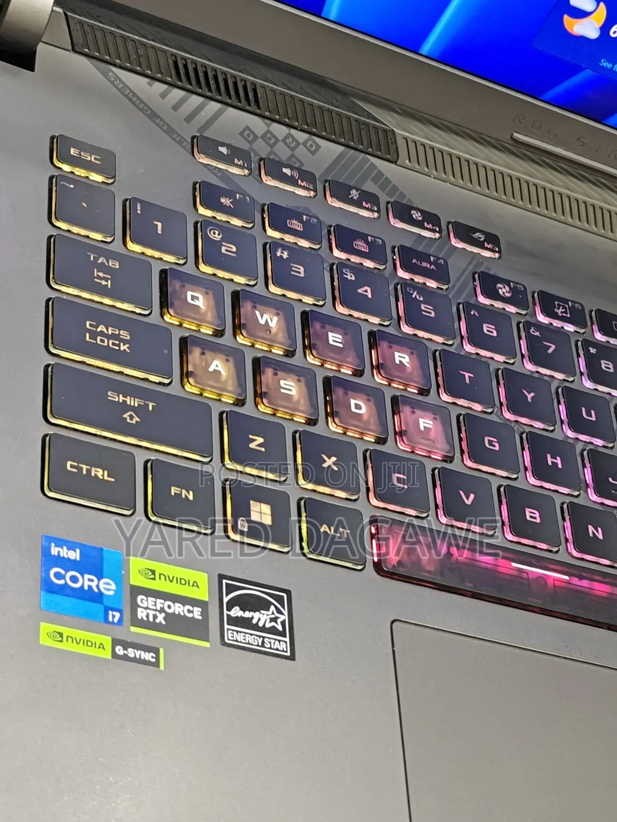 New Laptop Asus ROG Strix G16 G614 16GB Intel Core i7 SSD 1T