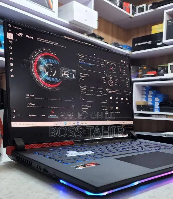 New Laptop Asus ROG Strix G15 16GB AMD Ryzen 9 SSD 512GB