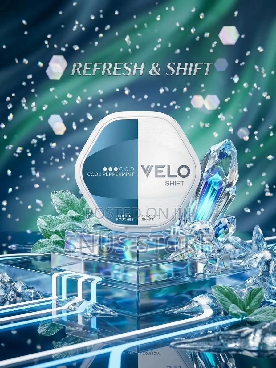 Orginal Vėlō Cool Peppermint Nicotine Pouches