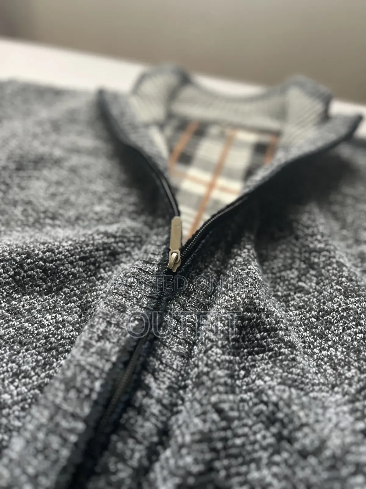 Mens Tich Fabric Sweater Jacket Comfortable Wear