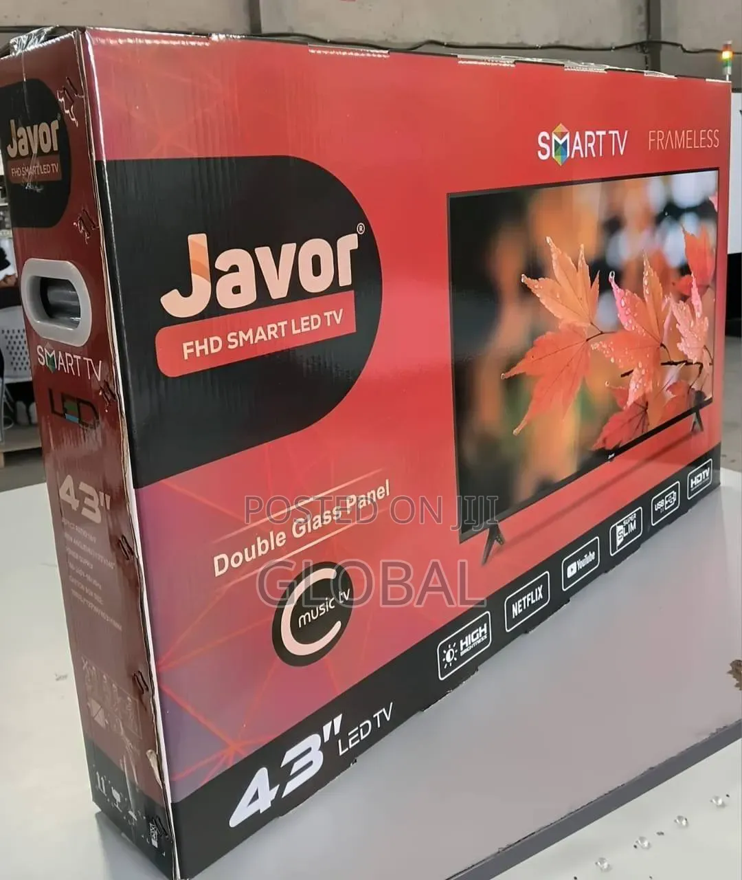 Javor 43"smart TV Frameless