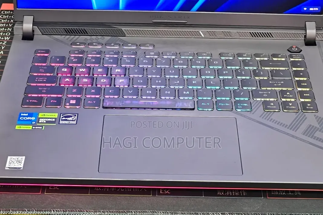 New Laptop Asus ROG Strix G16 16GB Intel Core i7 SSD 1T