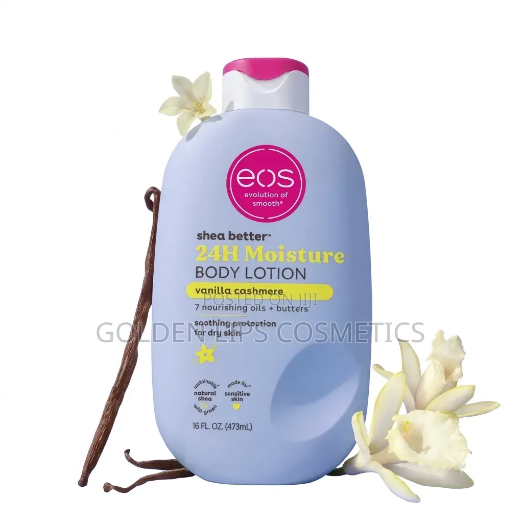 Eos Shea Better 24H Moisture Body Lotion Vanilla Cashmere 473ml