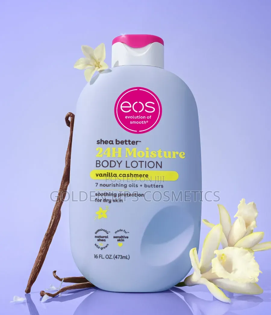 Eos Shea Better 24H Moisture Body Lotion Vanilla Cashmere 473ml