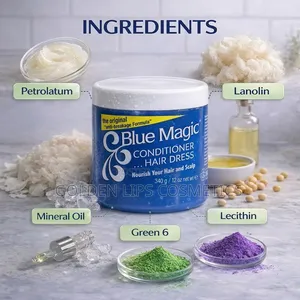 Blue Magic Conditioner Hair Dress Original Anti Breakage 340g