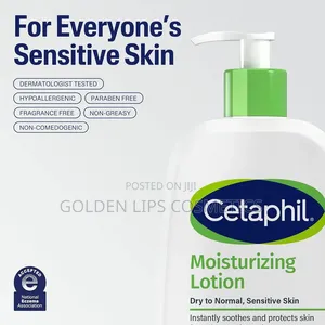 Cetaphil Moisturizing Lotion Normal to Dry Sensitive Skin 591ml