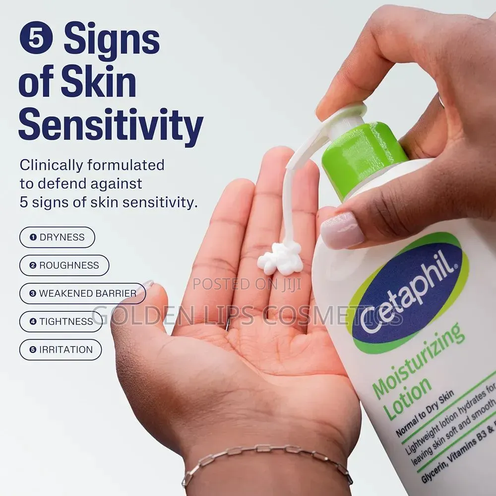 Cetaphil Moisturizing Lotion Normal to Dry Sensitive Skin 591ml