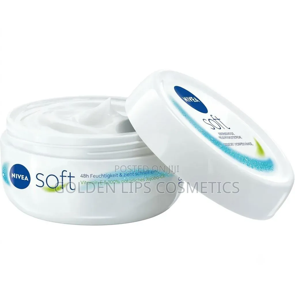 NIVEA Soft Moisturizing Cream 200ml Vitamin E and Jojoba Oil