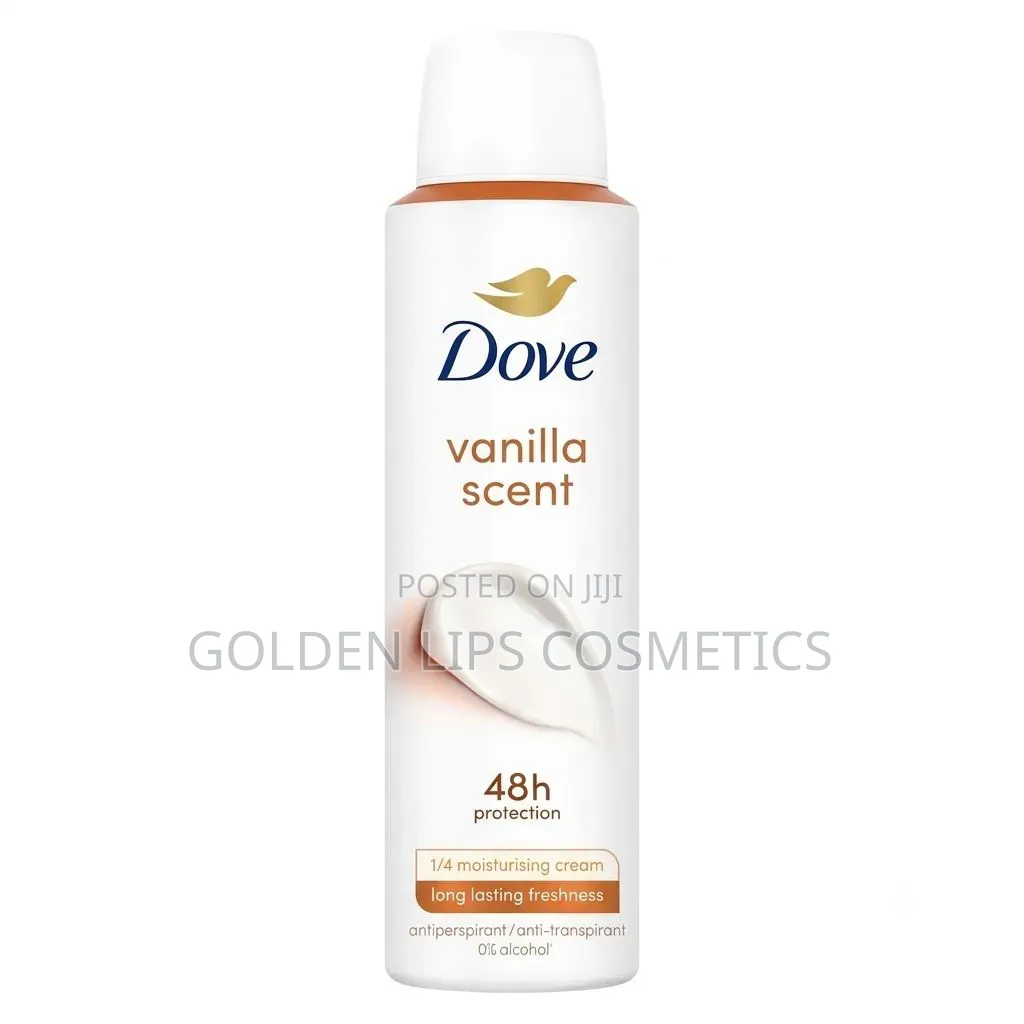 Dove Vanilla Scent Antiperspirant Deodorant Spray 150ml