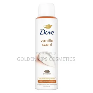 Dove Vanilla Scent Antiperspirant Deodorant Spray 150ml