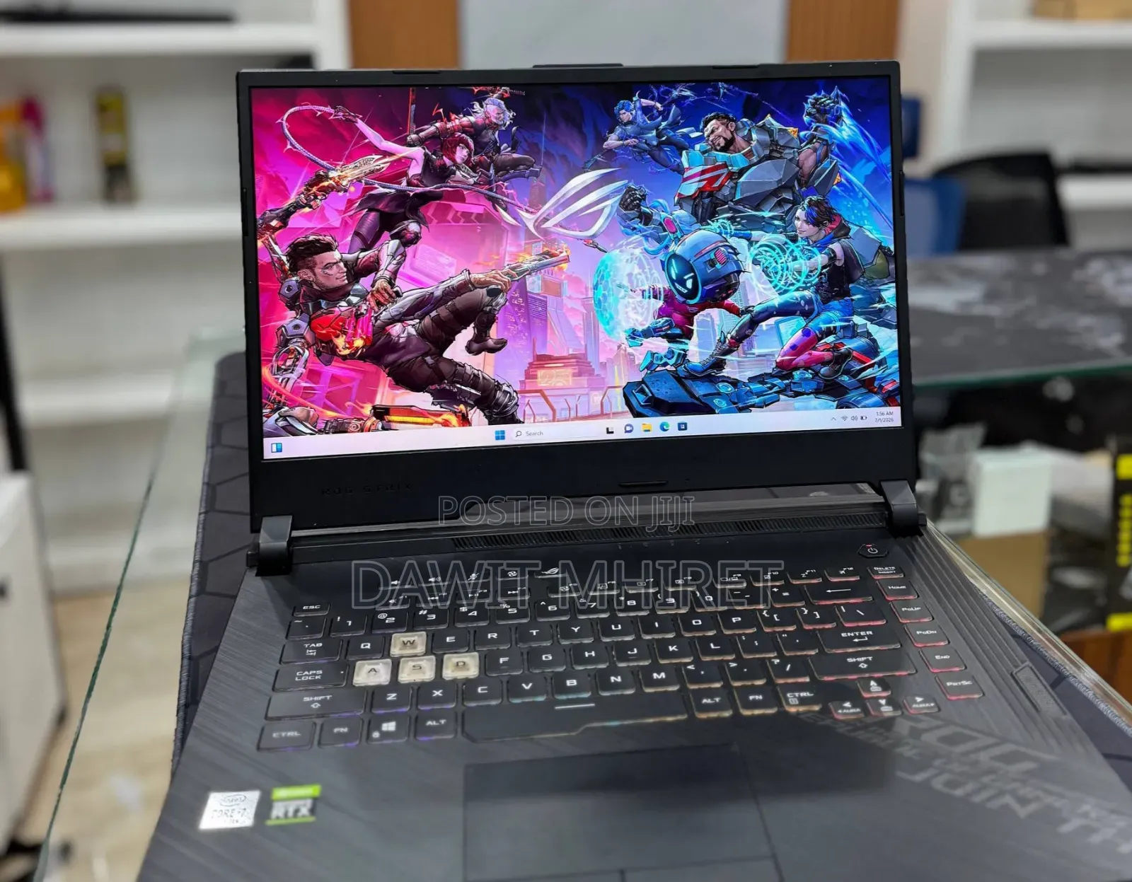 New Laptop Asus ROG Strix G15 16GB Intel Core i7 SSD 512GB