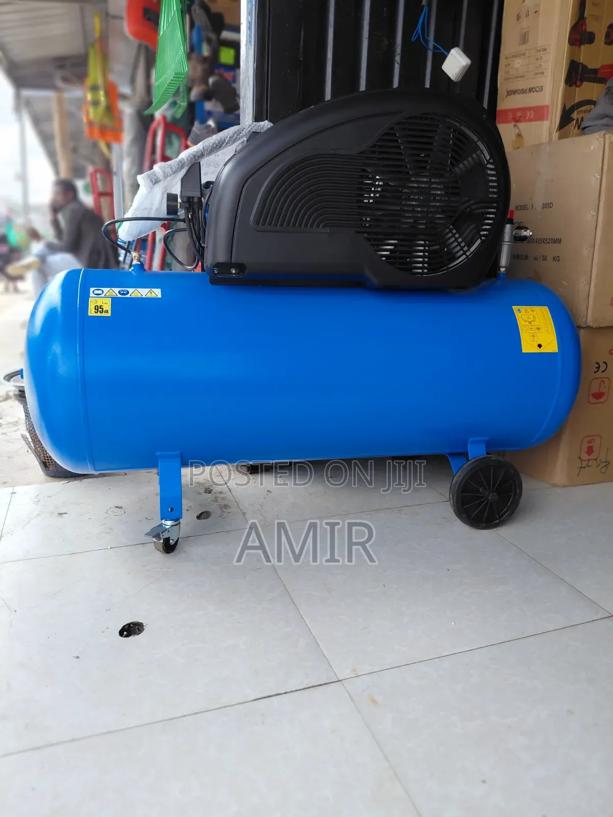 ABAC 270L Air Compressor (Made in Italy)