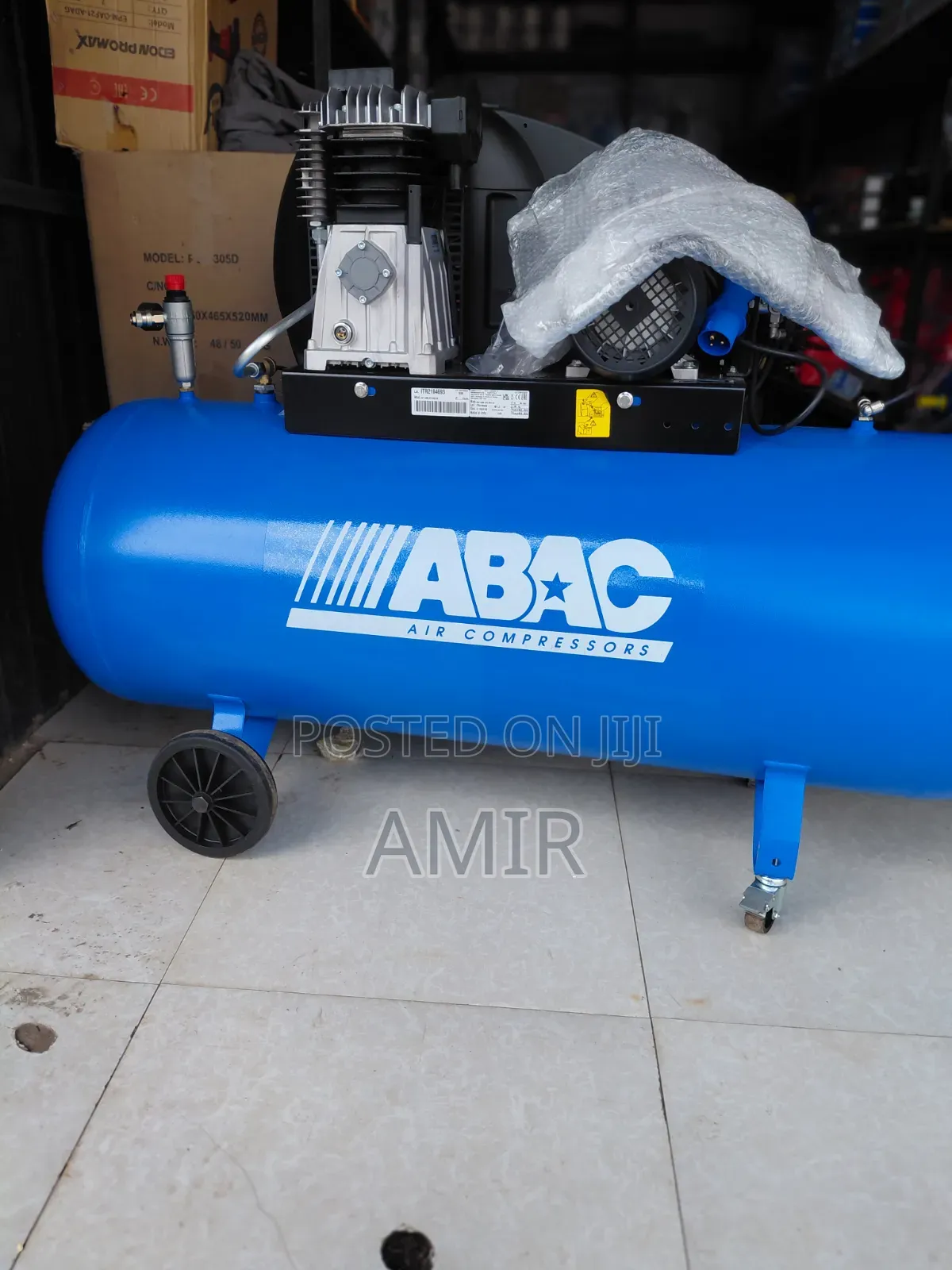 ABAC 270L Air Compressor (Made in Italy)