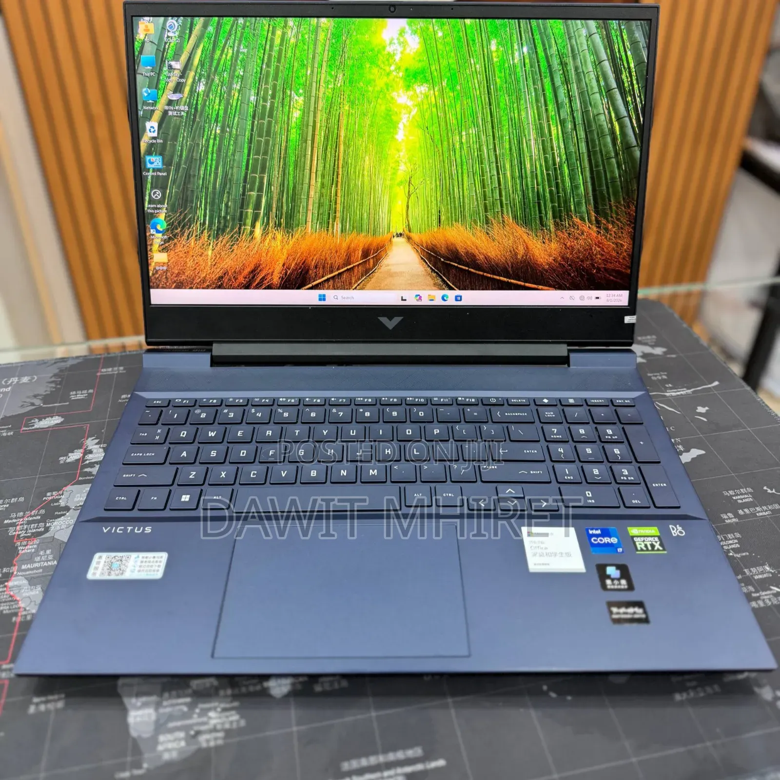 New Laptop HP Victus 16 16GB Intel Core i7 SSD 512GB