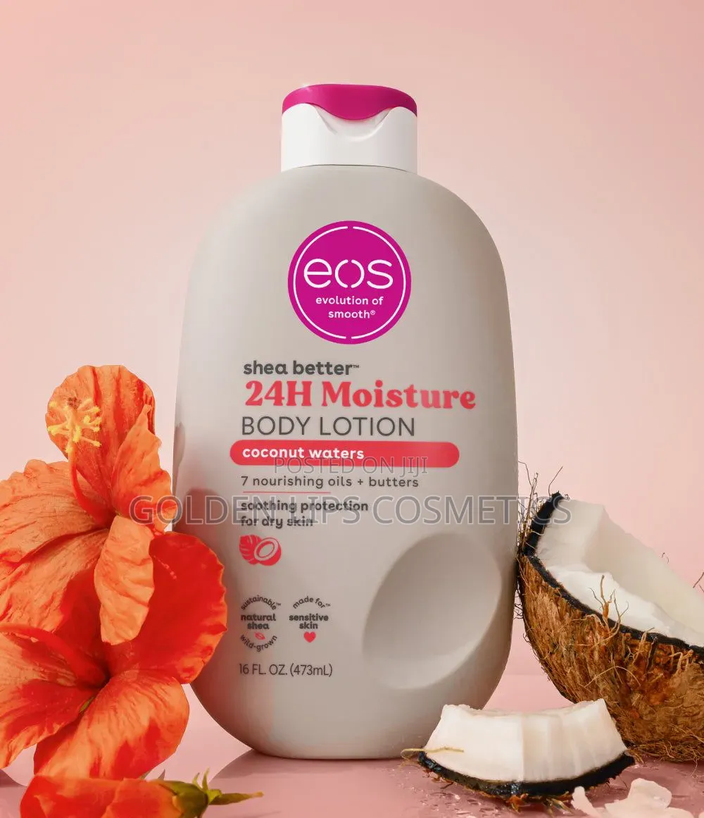Eos Shea Better 24H Moisture Body Lotion Coconut Waters 473ml