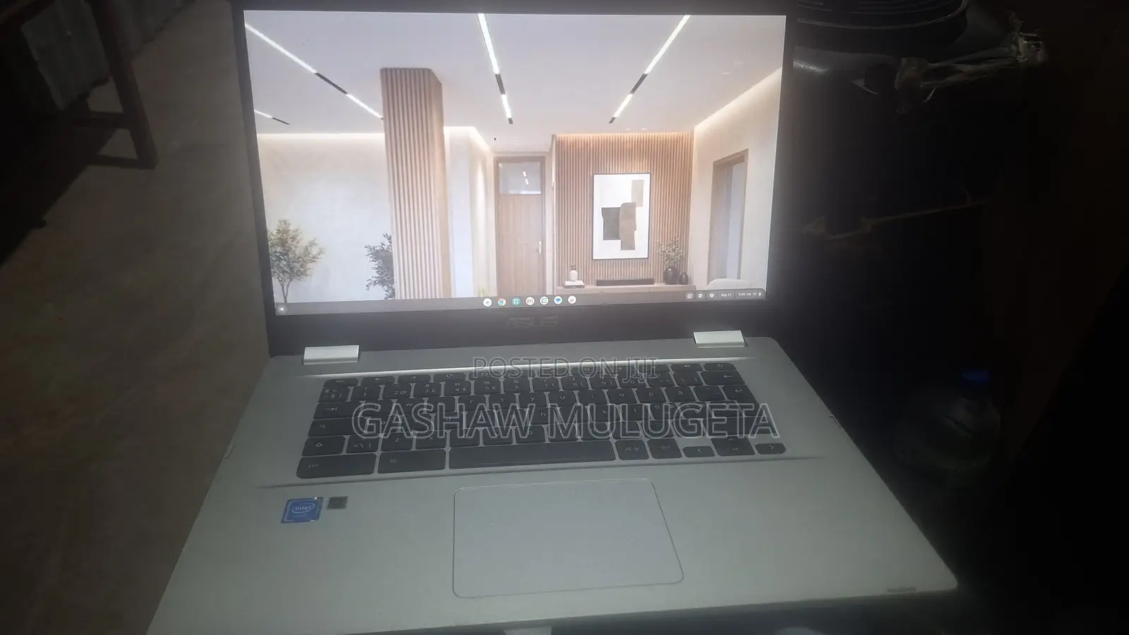 Laptop Asus Chromebook C423 4GB Intel Pentium SSD 60GB