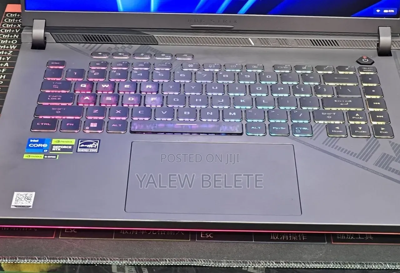 New Laptop Asus ROG Strix G16 G614 16GB Intel Core i7 SSD 1T
