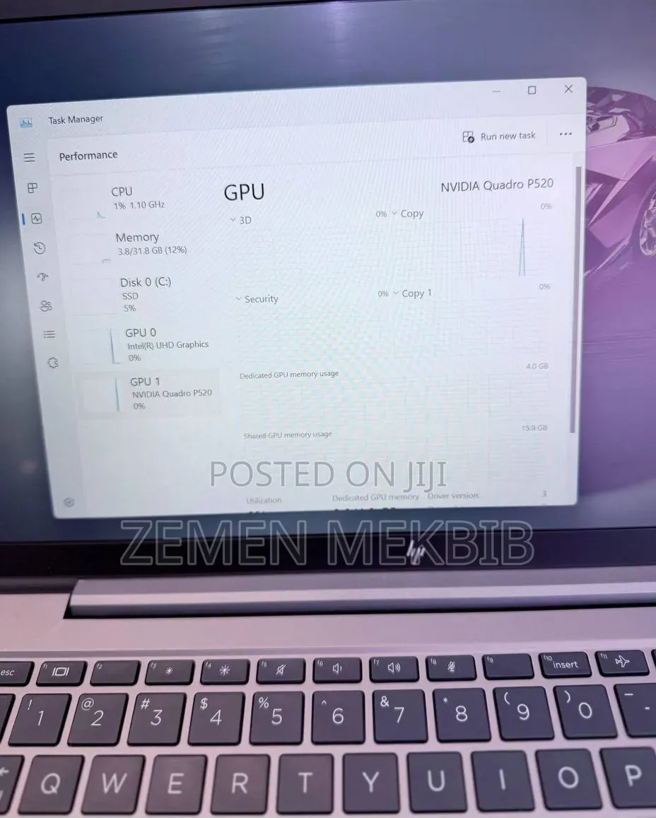 New Laptop HP 16GB Intel Core i7 SSD 512GB