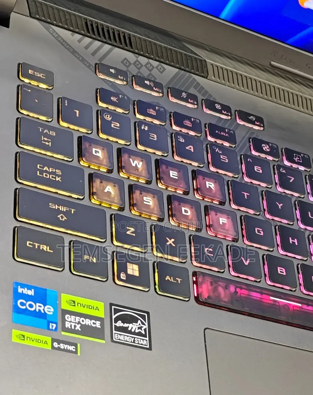 New Laptop Asus ROG Strix G16 G614 16GB Intel Core i7 SSD 1T