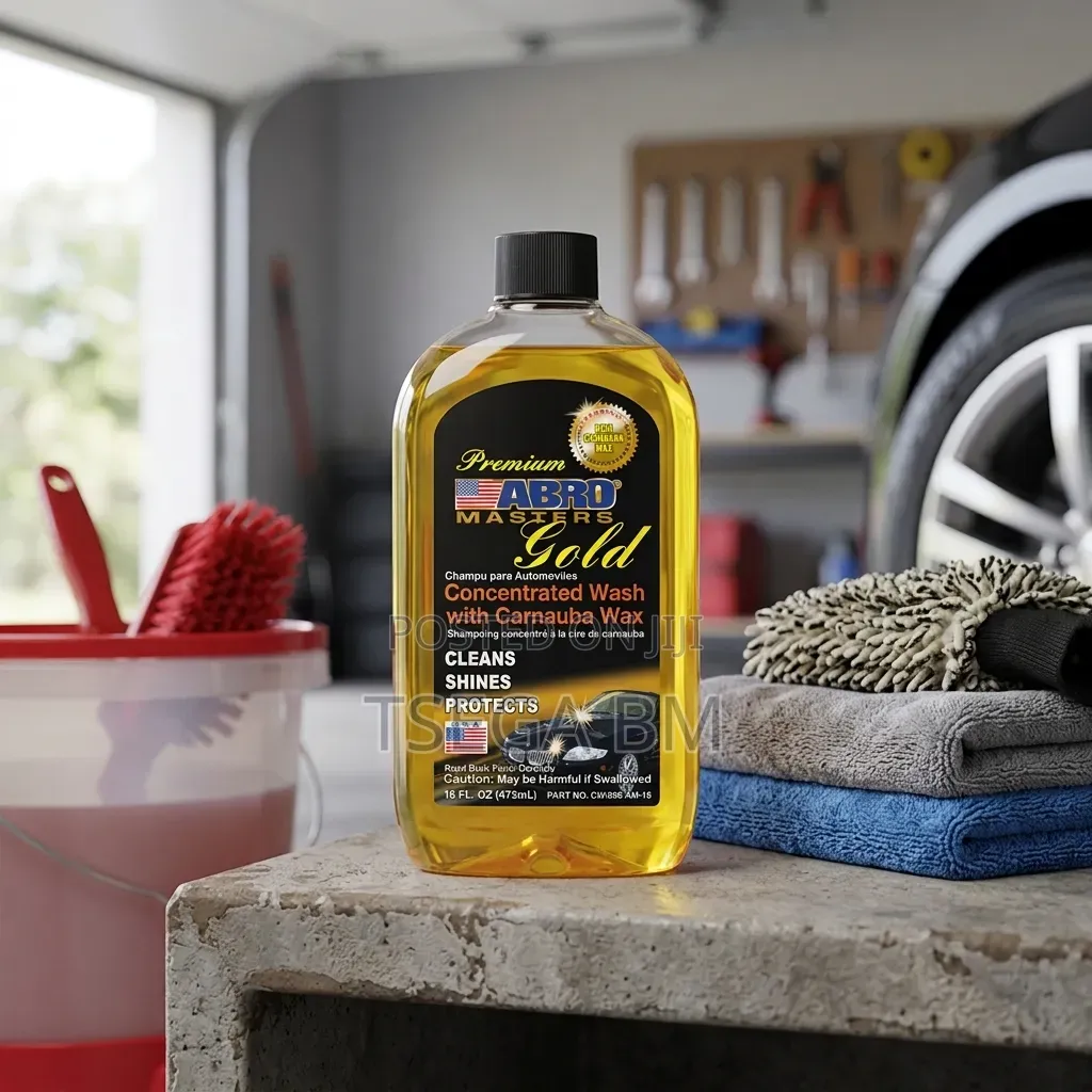 ABRO Gold Premium Car Shampoo 472ml