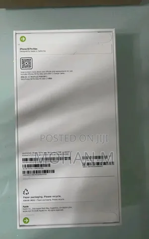 New Apple iPhone 18 Pro Max 256 GB