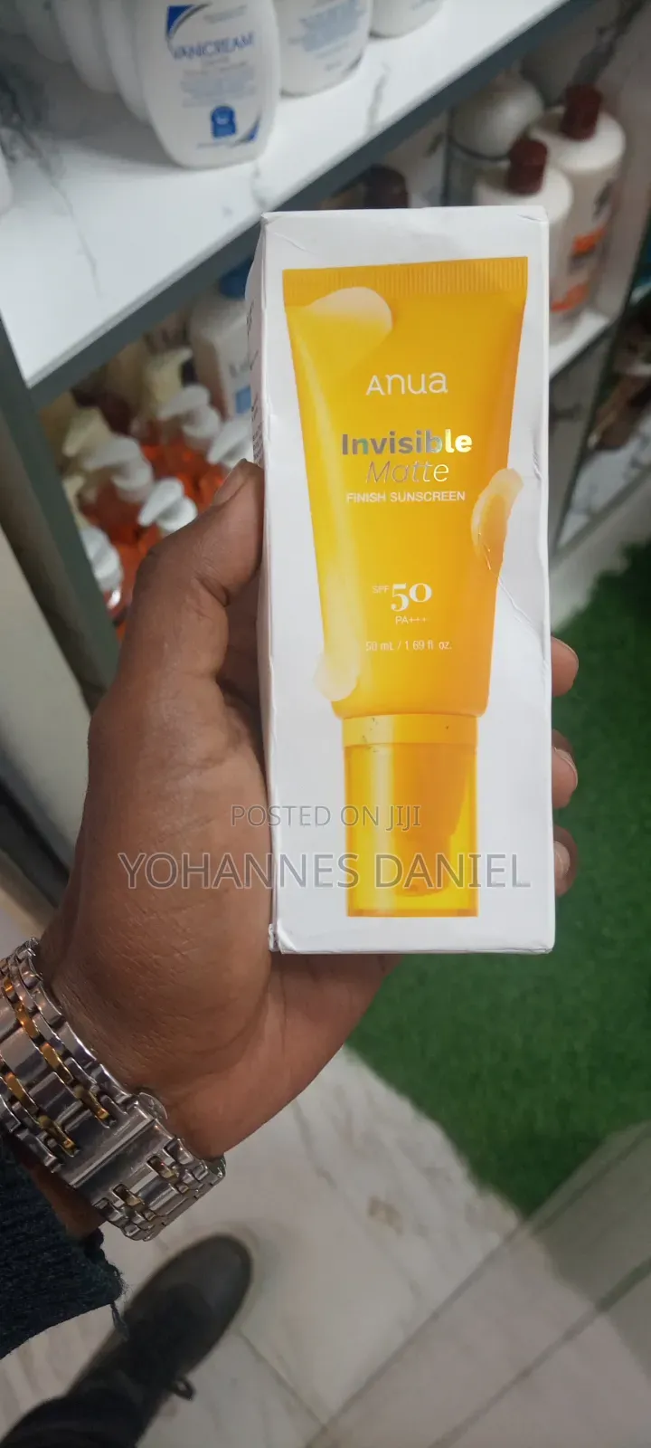 Anua Invisible Matte Finish Sunscreen