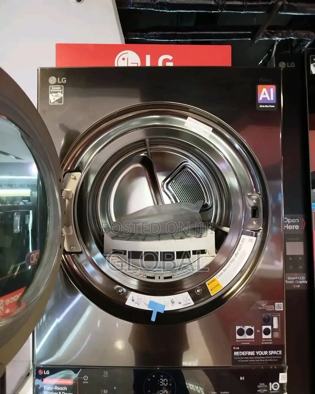 9kg LG Front Load Automatic System