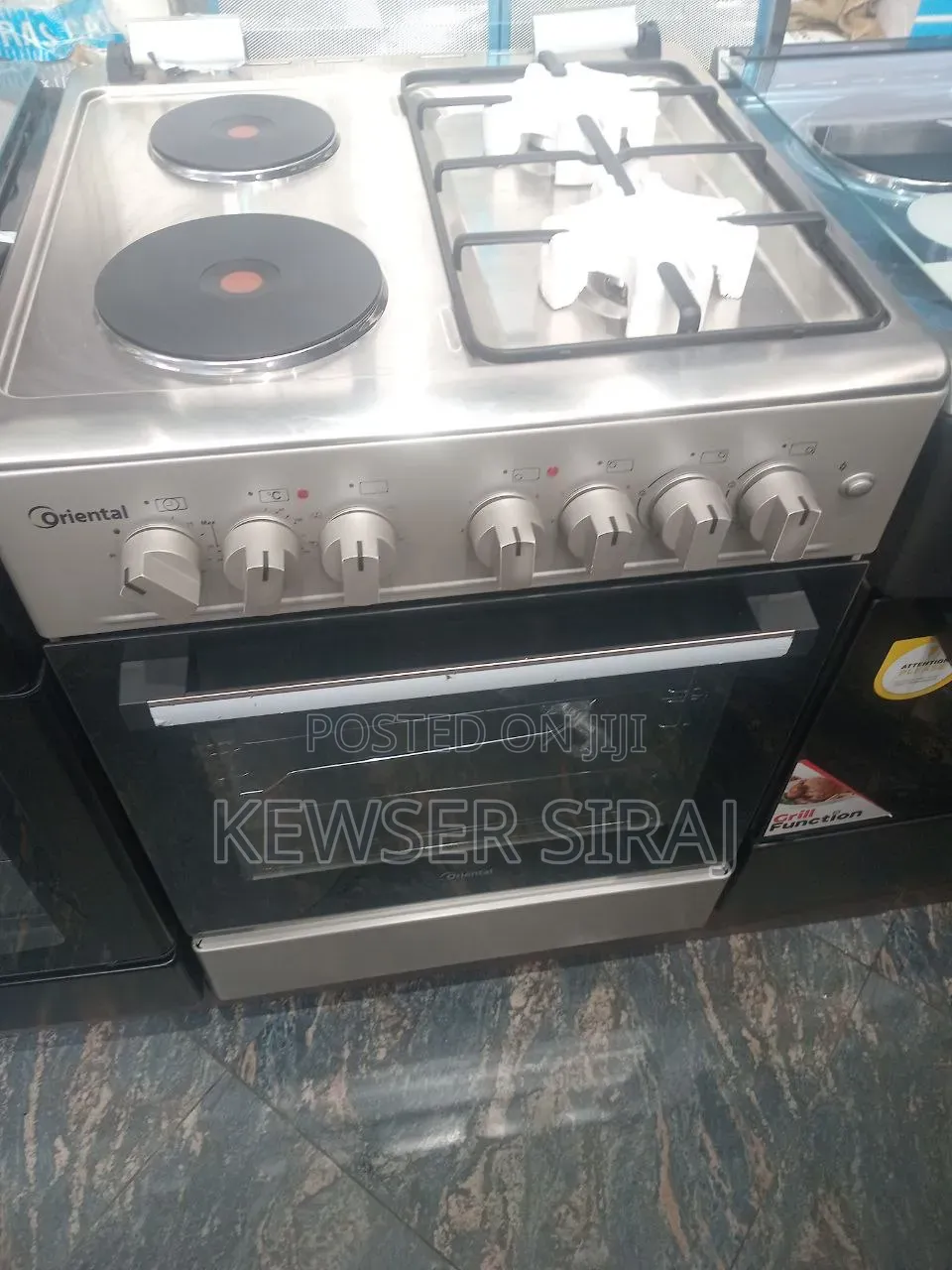 Oriental Free Standing Oven 60by 60c