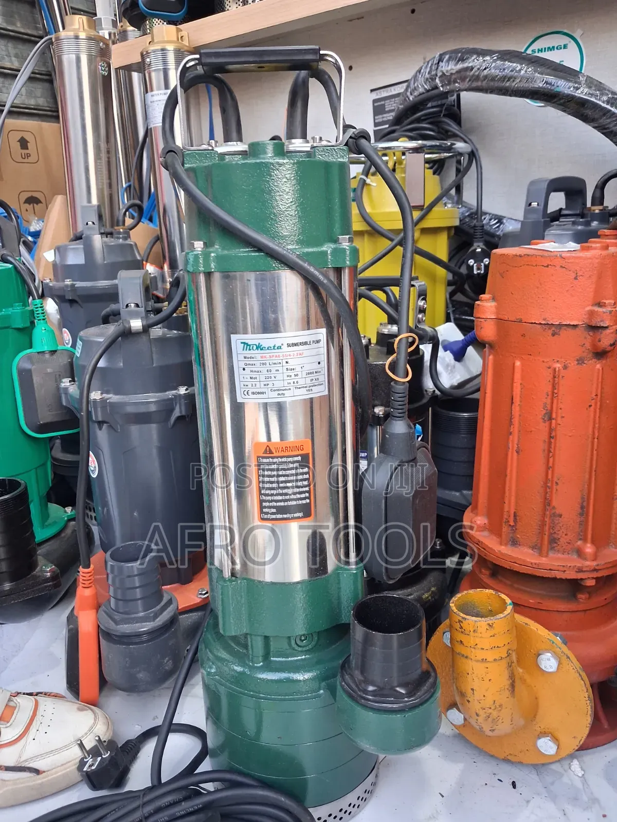 Mokeeta Submersible 3HP Pump
