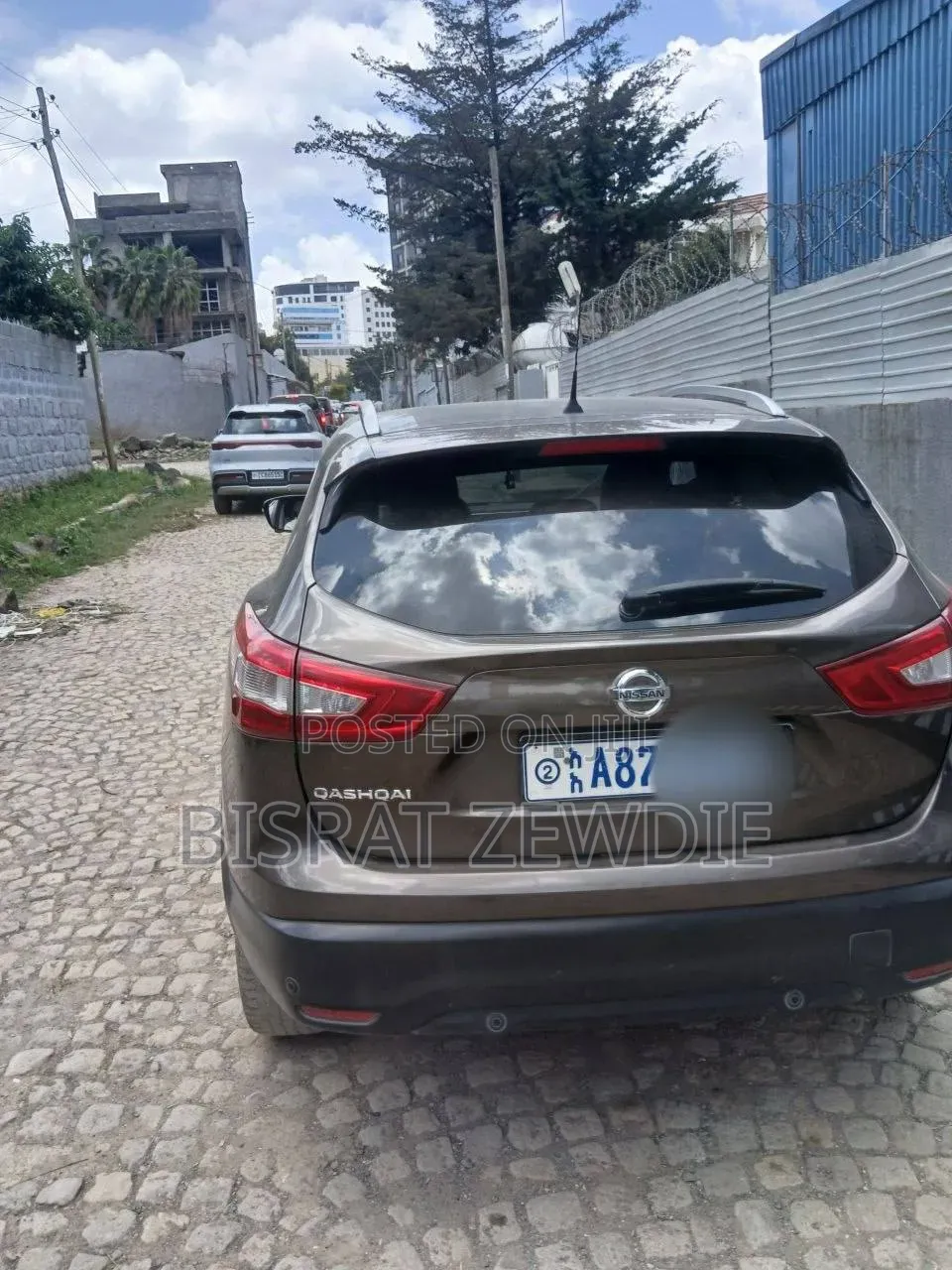 Nissan Qashqai 2017 Brown