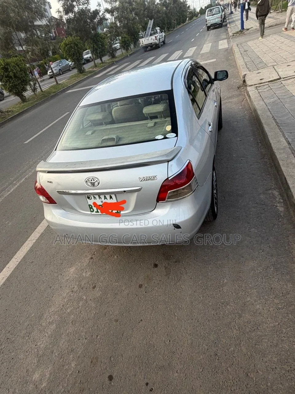 Toyota Yaris 2007 Silver